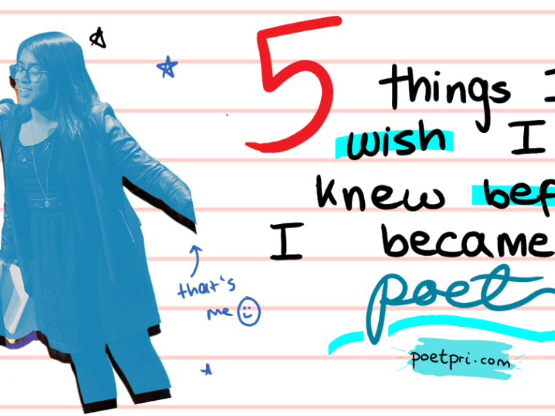 5 Things I Wish I Knew Before Starting My Poetry&nbsp;Journey